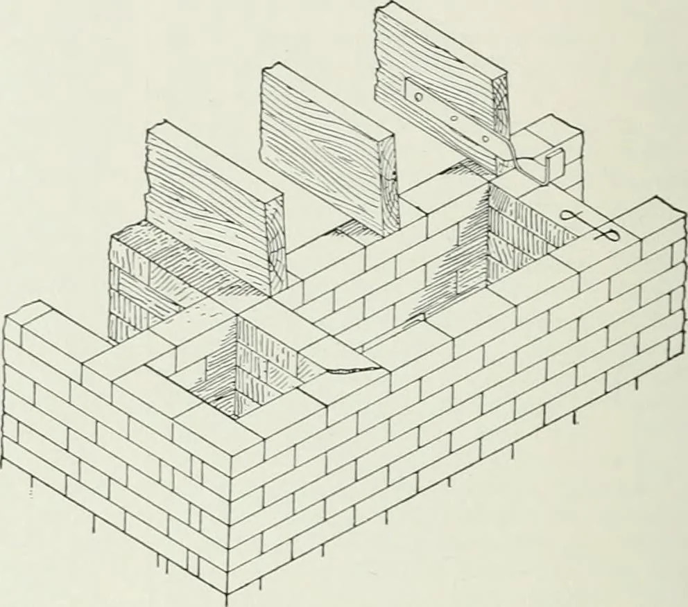 An illustration from A dictionary of architecture and building; biographical, historical and descriptive, 1901, leaf 592