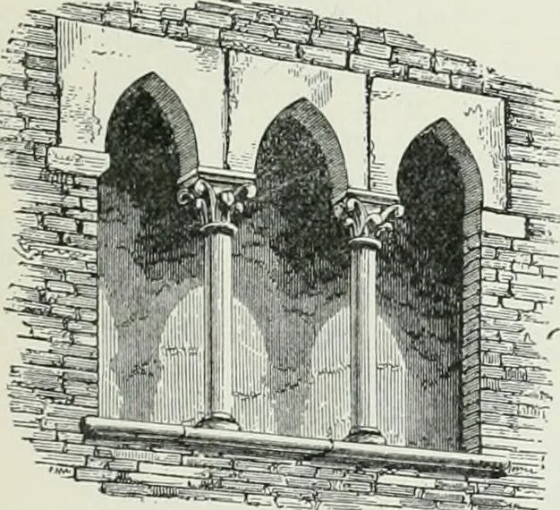 An illustration from A dictionary of architecture and building; biographical, historical and descriptive, 1901, leaf 613
