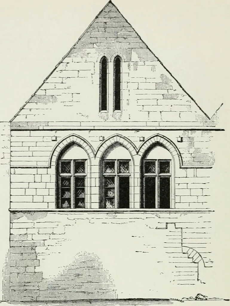 An illustration from A dictionary of architecture and building; biographical, historical and descriptive, 1901, leaf 614