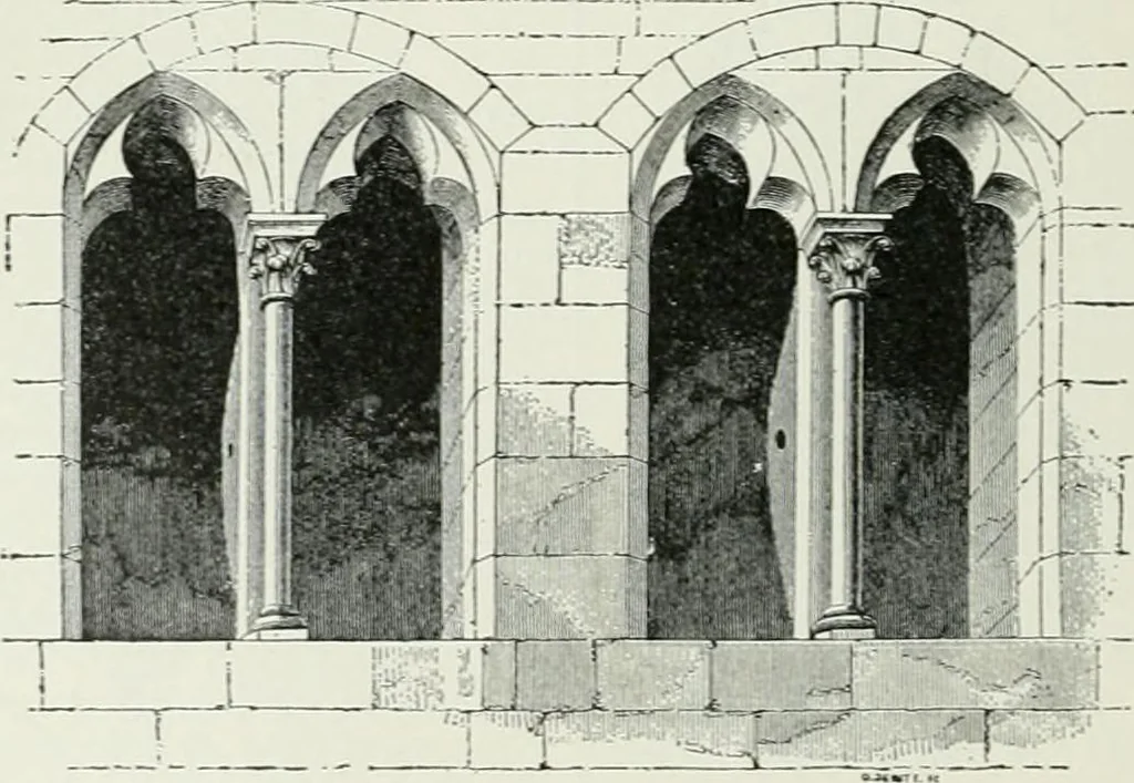 An illustration from A dictionary of architecture and building; biographical, historical and descriptive, 1901, leaf 614