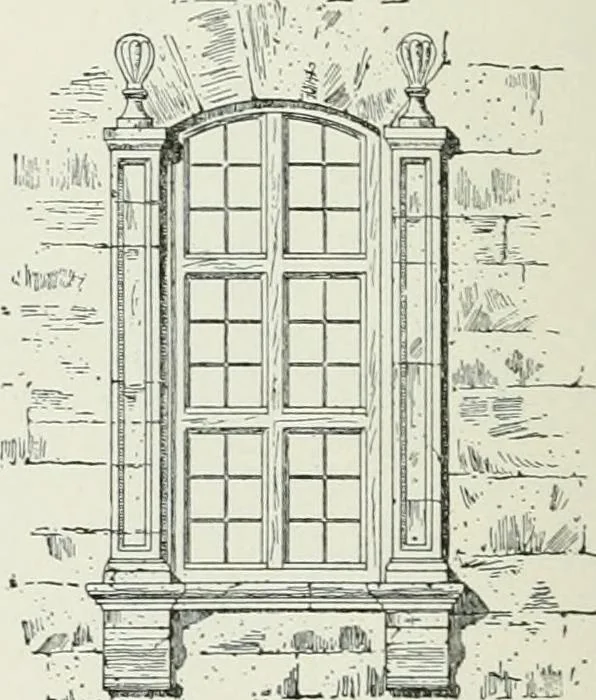 An illustration from A dictionary of architecture and building; biographical, historical and descriptive, 1901, leaf 616