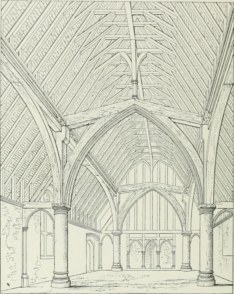 An illustration from A dictionary of architecture and building; biographical, historical and descriptive, 1901, leaf 640