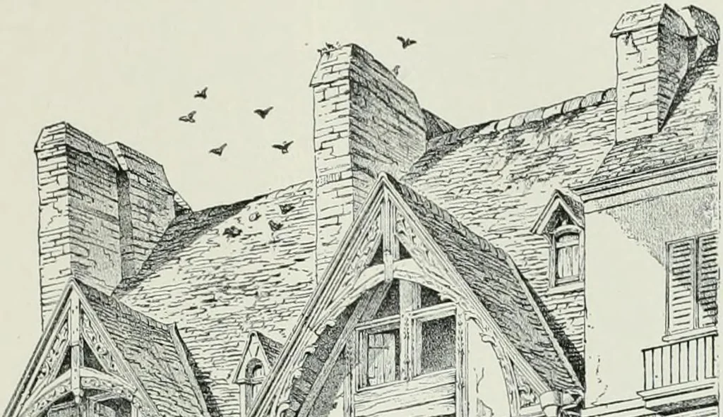 An illustration from A dictionary of architecture and building; biographical, historical and descriptive, 1901, leaf 641