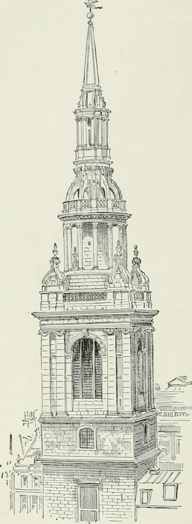 An illustration from A dictionary of architecture and building; biographical, historical and descriptive, 1901, leaf 650
