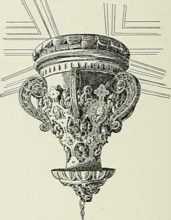 An illustration from A dictionary of architecture and building; biographical, historical and descriptive, 1901, leaf 68