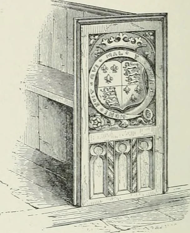 An illustration from A dictionary of architecture and building; biographical, historical and descriptive, 1901, leaf 90