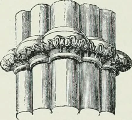 An illustration from A dictionary of architecture and building; biographical, historical and descriptive, 1901, leaf 93