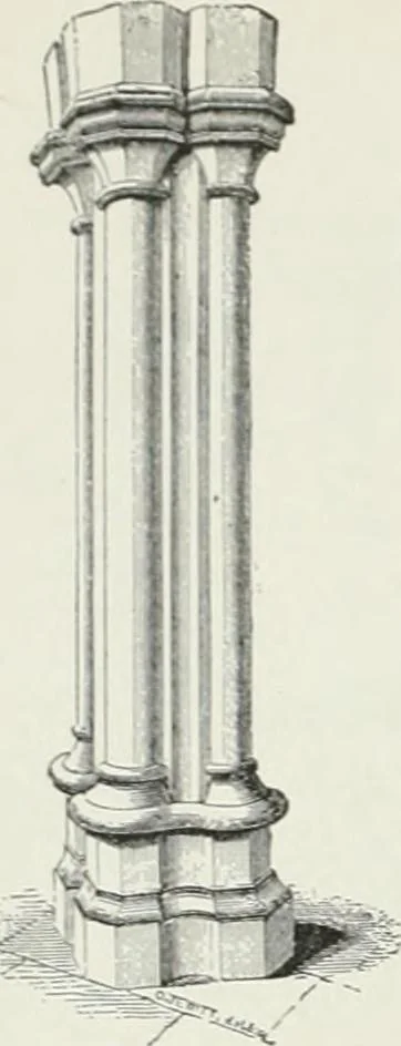 An illustration from A dictionary of architecture and building; biographical, historical and descriptive, 1901, leaf 94