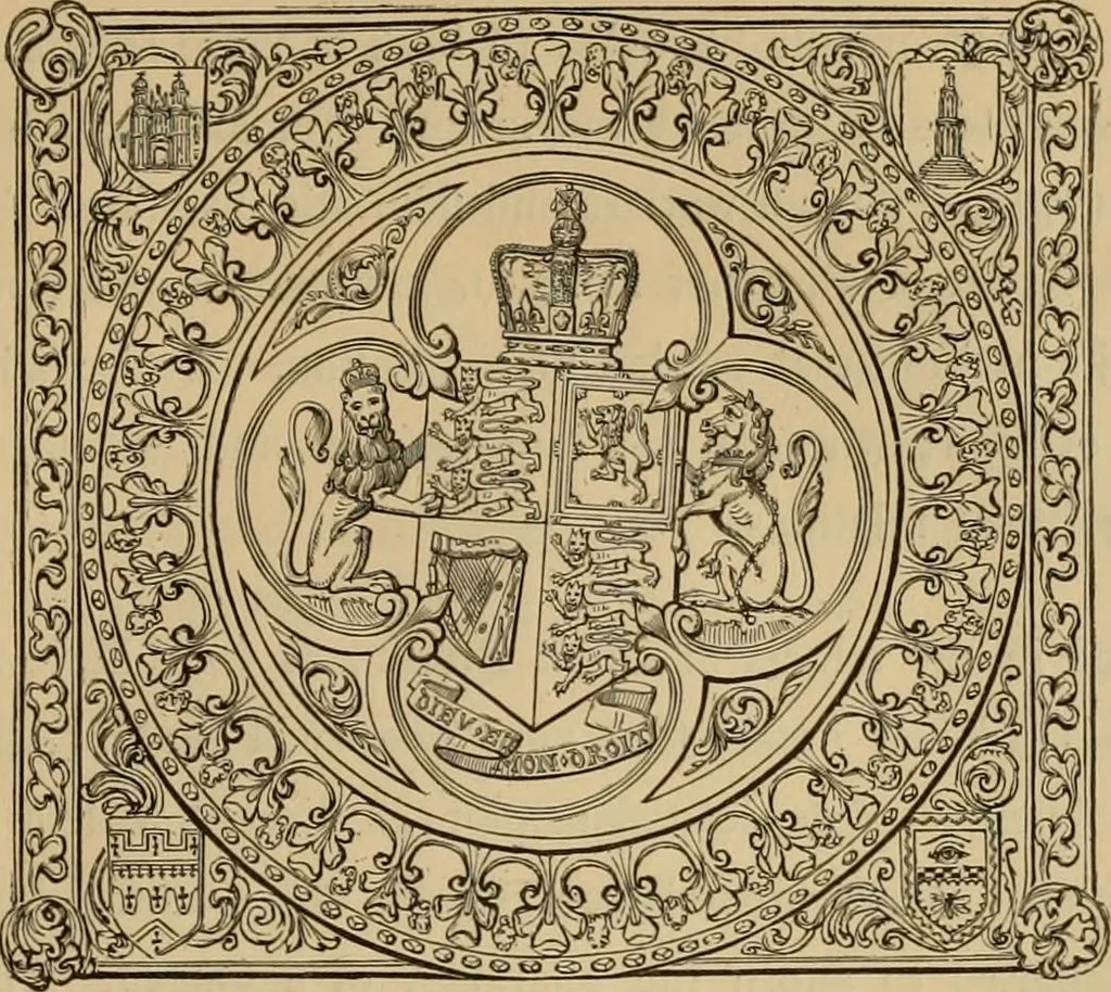 An illustration from A dictionary of the architecture and archaeology of the middle ages : including words used by ancient and modern authors in treating of architectural and other antiquities, also, biographical notices of ancient architects, 1883, leaf 11