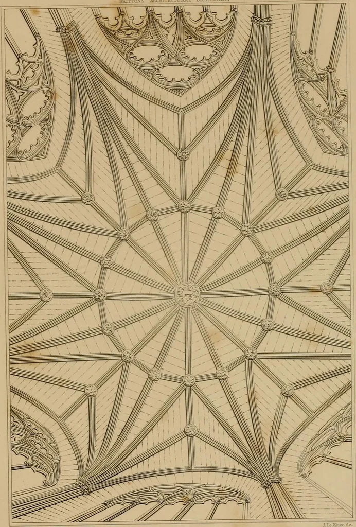 An illustration from A dictionary of the architecture and archaeology of the middle ages : including words used by ancient and modern authors in treating of architectural and other antiquities, also, biographical notices of ancient architects, 1883, leaf 347
