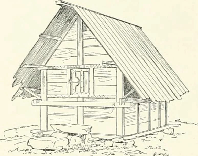 An illustration from A dictionary of architecture and building; biographical, historical and descriptive, 1901, leaf 102