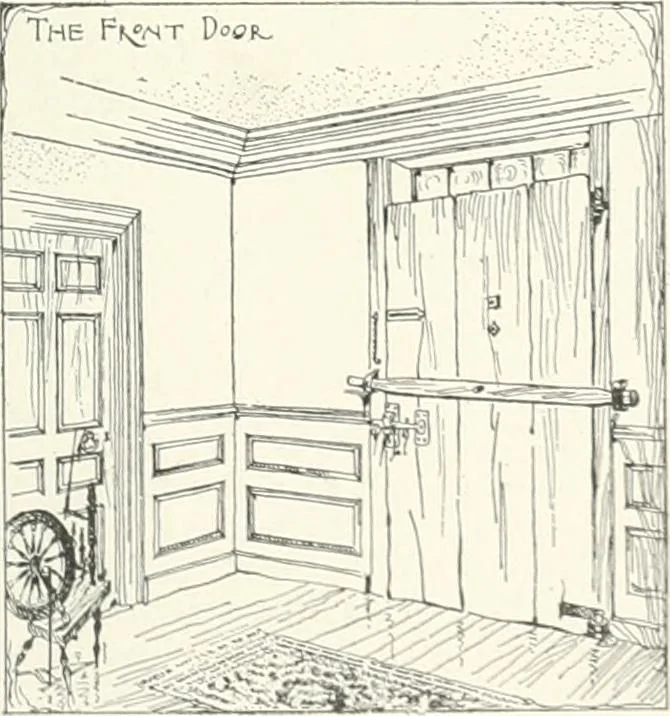An illustration from A dictionary of architecture and building; biographical, historical and descriptive, 1901, leaf 125