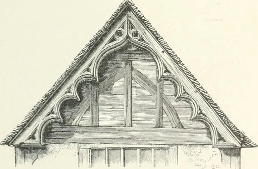 An illustration from A dictionary of architecture and building; biographical, historical and descriptive, 1901, leaf 129