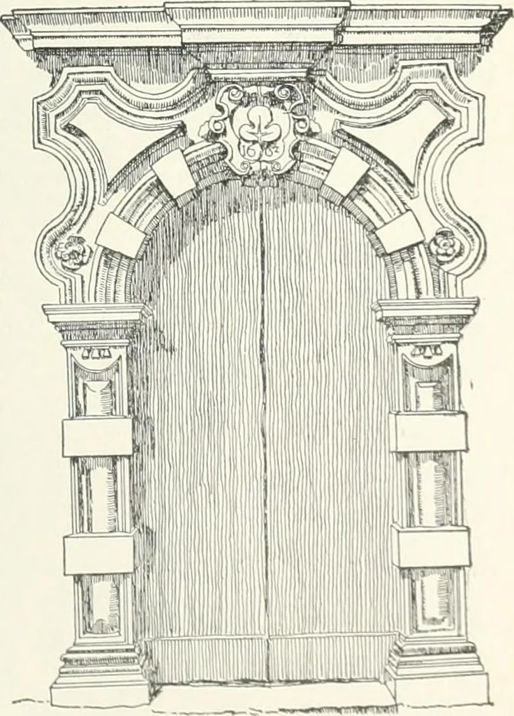 An illustration from A dictionary of architecture and building; biographical, historical and descriptive, 1901, leaf 131