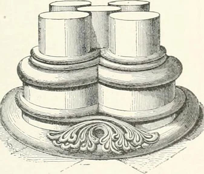 An illustration from A dictionary of architecture and building; biographical, historical and descriptive, 1901, leaf 135