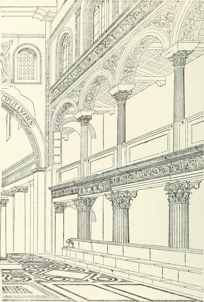 An illustration from A dictionary of architecture and building; biographical, historical and descriptive, 1901, leaf 140