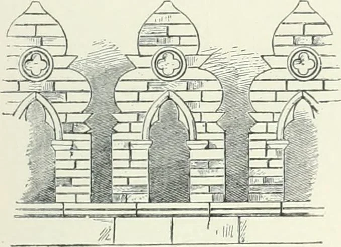 An illustration from A dictionary of architecture and building; biographical, historical and descriptive, 1901, leaf 149
