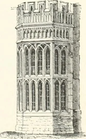 An illustration from A dictionary of architecture and building; biographical, historical and descriptive, 1901, leaf 151