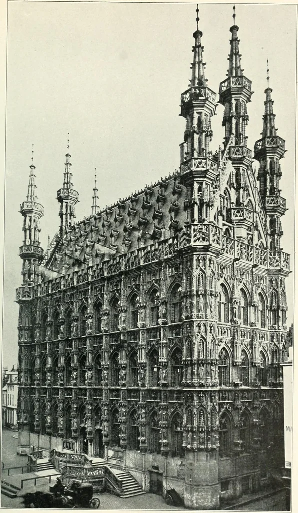 An illustration from A dictionary of architecture and building; biographical, historical and descriptive, 1901, leaf 161