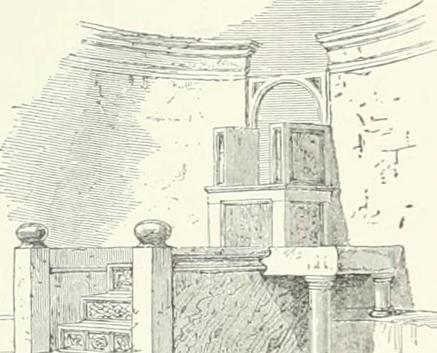An illustration from A dictionary of architecture and building; biographical, historical and descriptive, 1901, leaf 179
