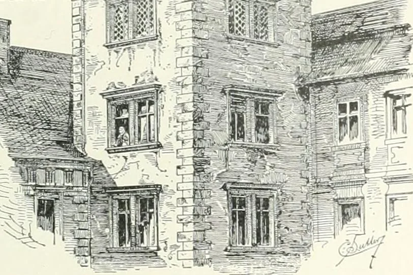 An illustration from A dictionary of architecture and building; biographical, historical and descriptive, 1901, leaf 189