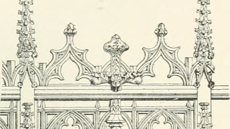 An illustration from A dictionary of architecture and building; biographical, historical and descriptive, 1901, leaf 19
