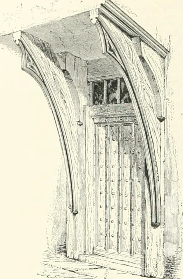 An illustration from A dictionary of architecture and building; biographical, historical and descriptive, 1901, leaf 204