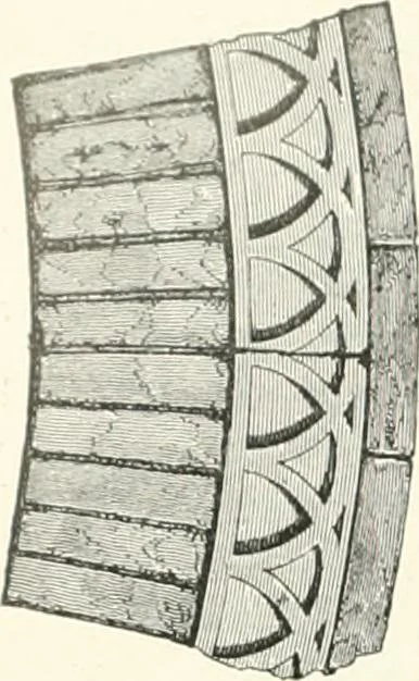 An illustration from A dictionary of architecture and building; biographical, historical and descriptive, 1901, leaf 210
