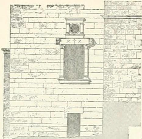 An illustration from A dictionary of architecture and building; biographical, historical and descriptive, 1901, leaf 231