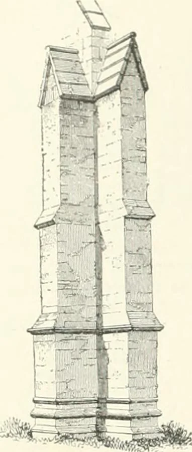 An illustration from A dictionary of architecture and building; biographical, historical and descriptive, 1901, leaf 232