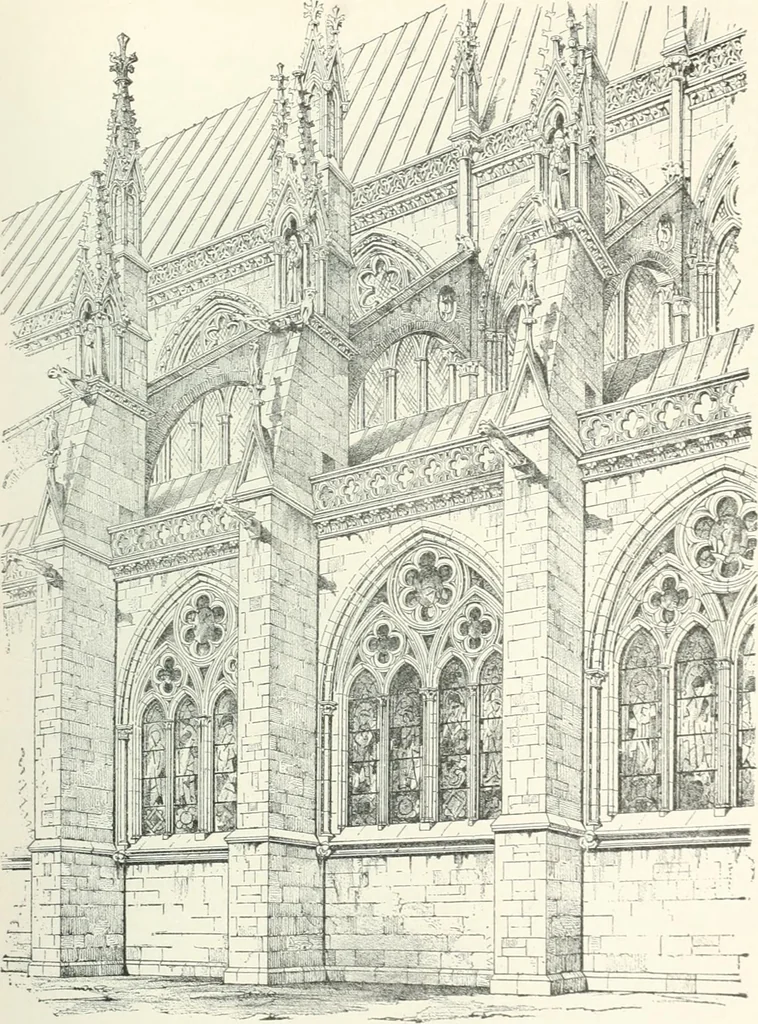 An illustration from A dictionary of architecture and building; biographical, historical and descriptive, 1901, leaf 233