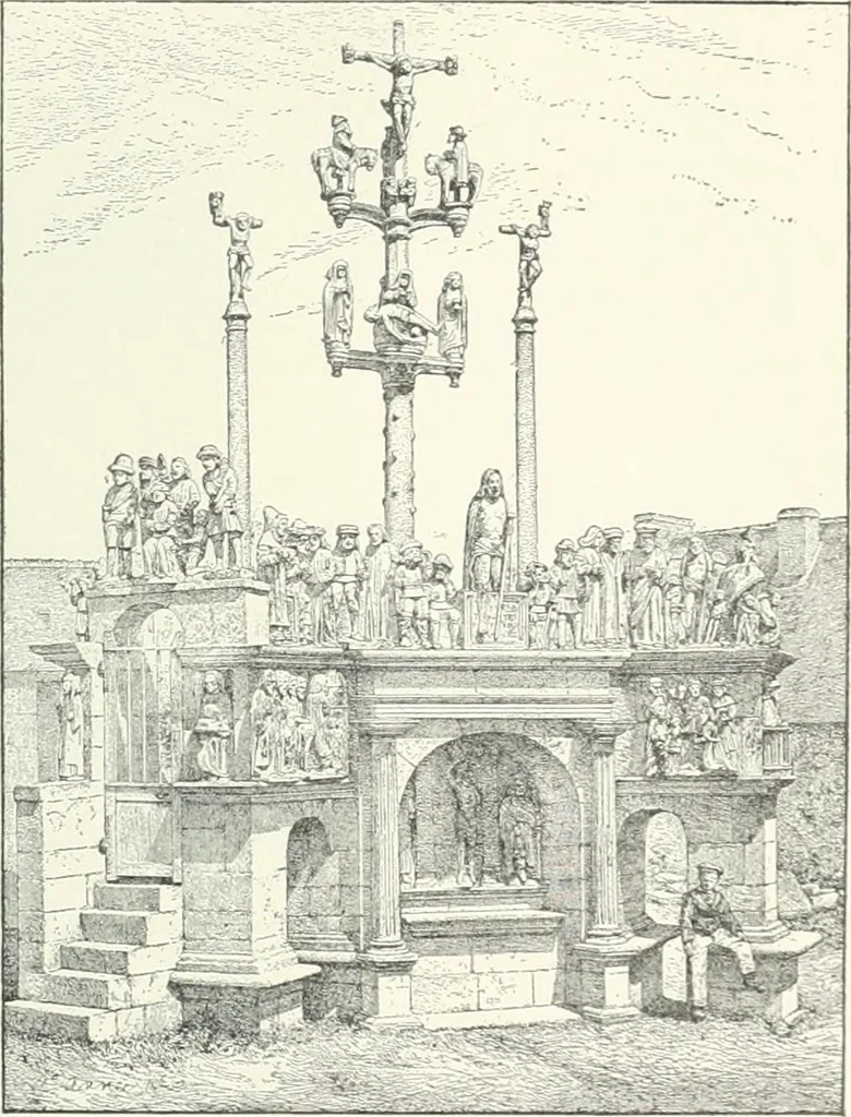 An illustration from A dictionary of architecture and building; biographical, historical and descriptive, 1901, leaf 247