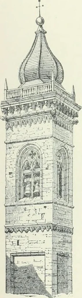An illustration from A dictionary of architecture and building; biographical, historical and descriptive, 1901, leaf 253