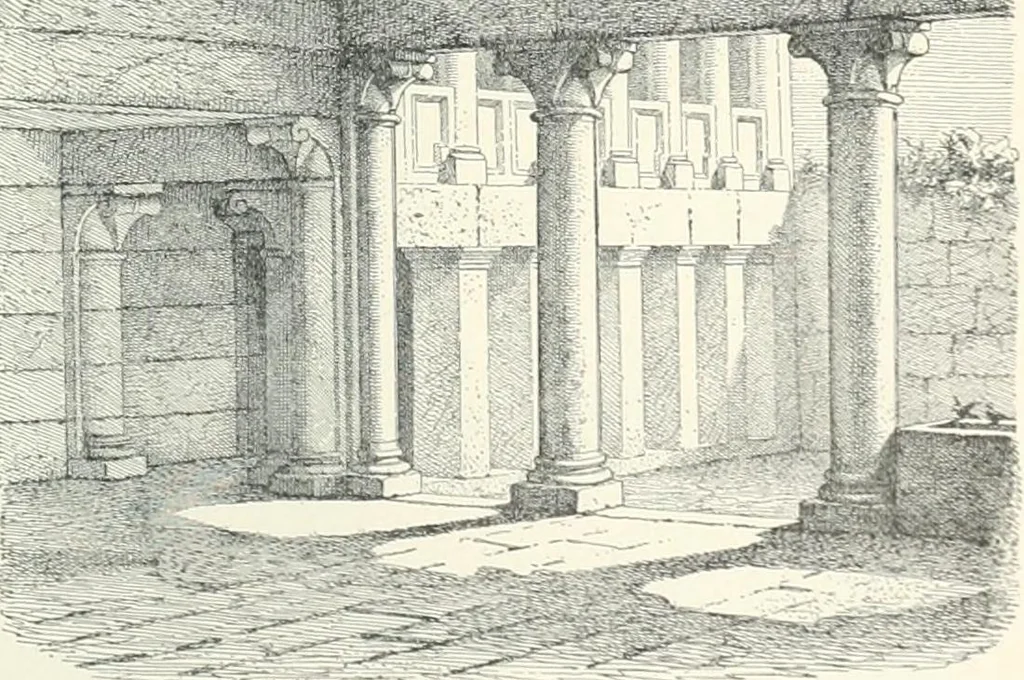 An illustration from A dictionary of architecture and building; biographical, historical and descriptive, 1901, leaf 261