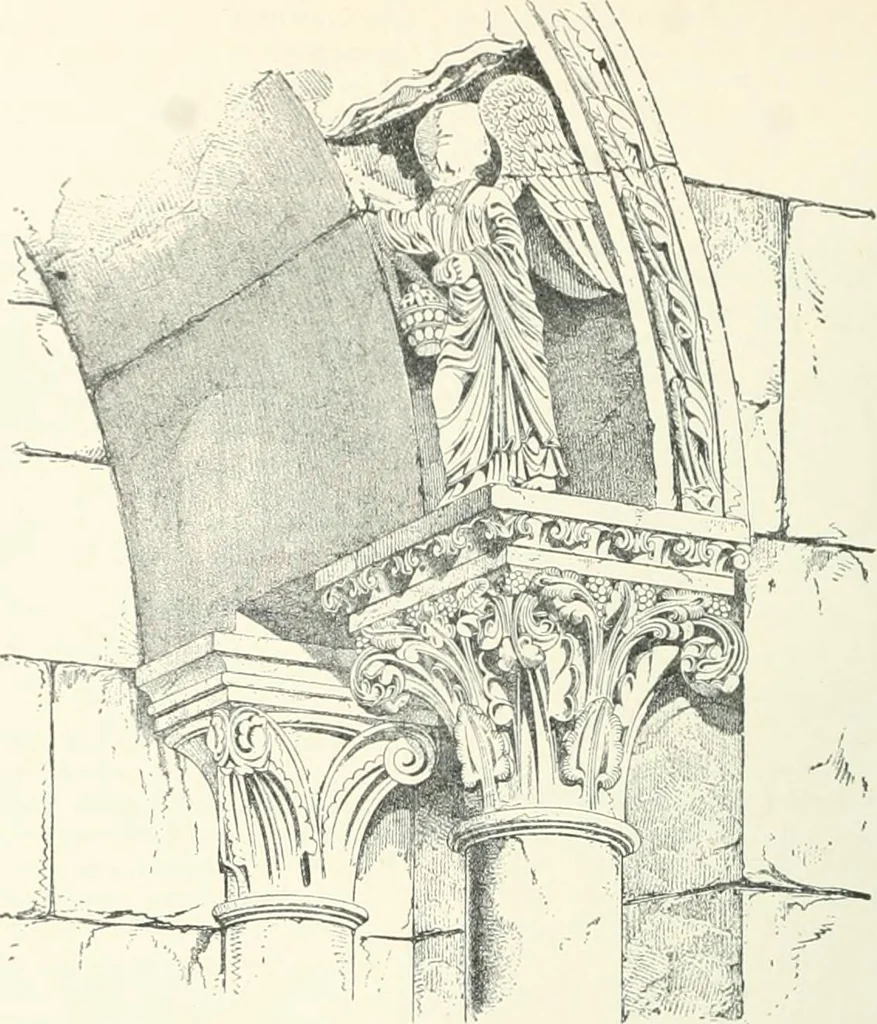 An illustration from A dictionary of architecture and building; biographical, historical and descriptive, 1901, leaf 262