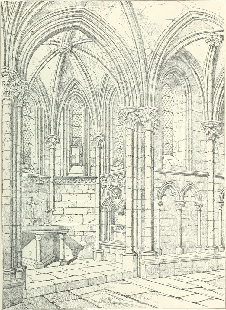 An illustration from A dictionary of architecture and building; biographical, historical and descriptive, 1901, leaf 295