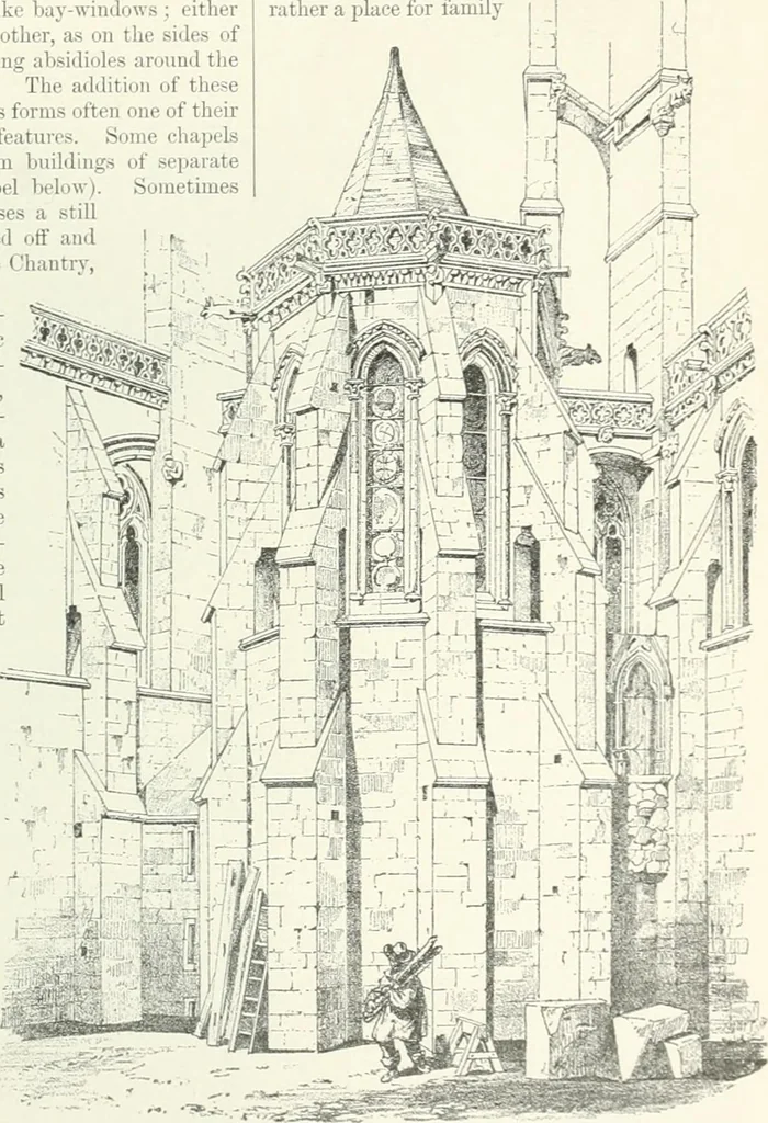 An illustration from A dictionary of architecture and building; biographical, historical and descriptive, 1901, leaf 297
