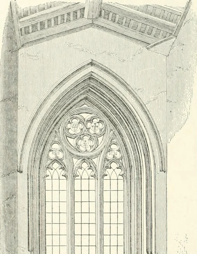An illustration from A dictionary of architecture and building; biographical, historical and descriptive, 1901, leaf 302
