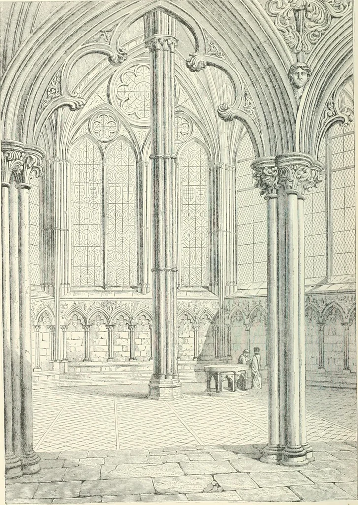 An illustration from A dictionary of architecture and building; biographical, historical and descriptive, 1901, leaf 304