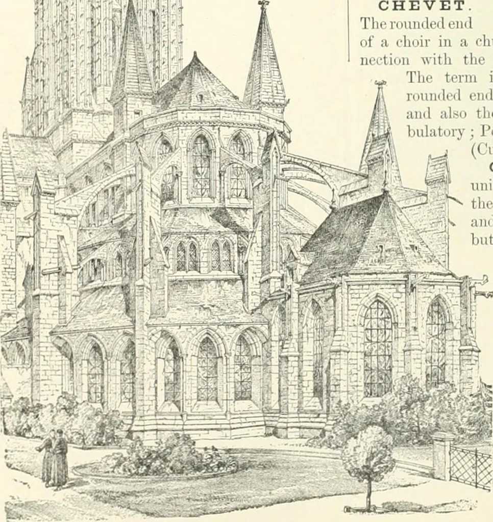 An illustration from A dictionary of architecture and building; biographical, historical and descriptive, 1901, leaf 310