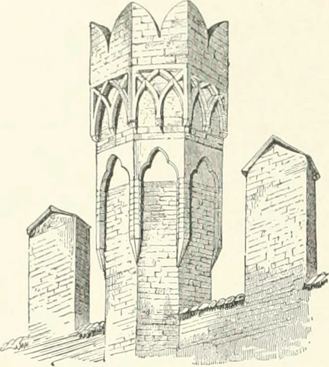 An illustration from A dictionary of architecture and building; biographical, historical and descriptive, 1901, leaf 312