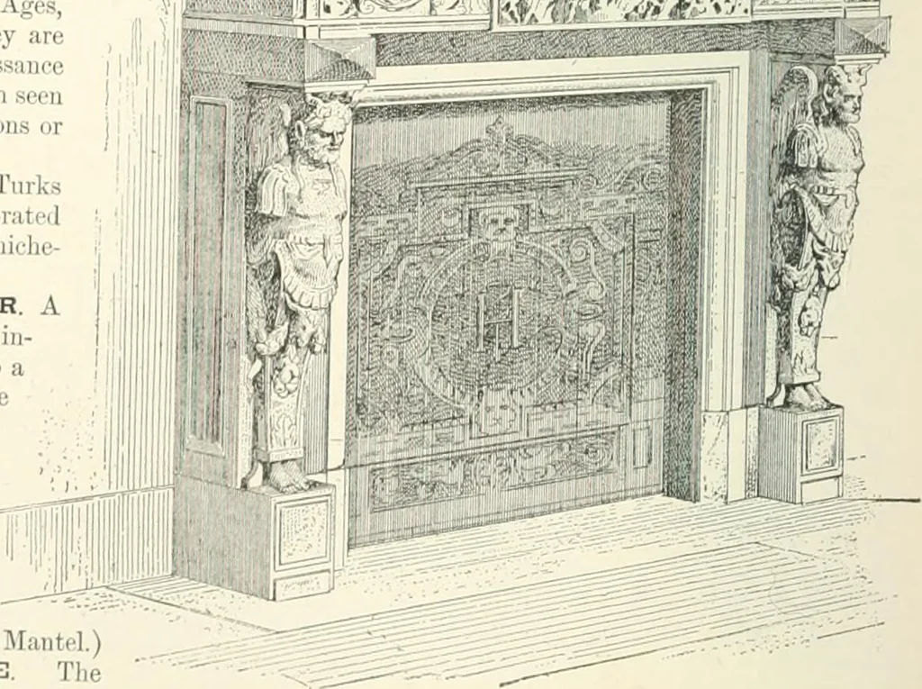 An illustration from A dictionary of architecture and building; biographical, historical and descriptive, 1901, leaf 314