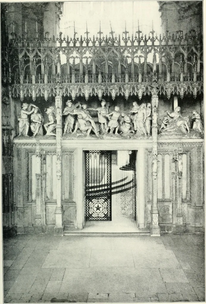 An illustration from A dictionary of architecture and building; biographical, historical and descriptive, 1901, leaf 319