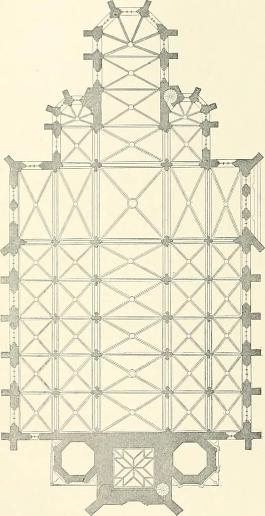 An illustration from A dictionary of architecture and building; biographical, historical and descriptive, 1901, leaf 32