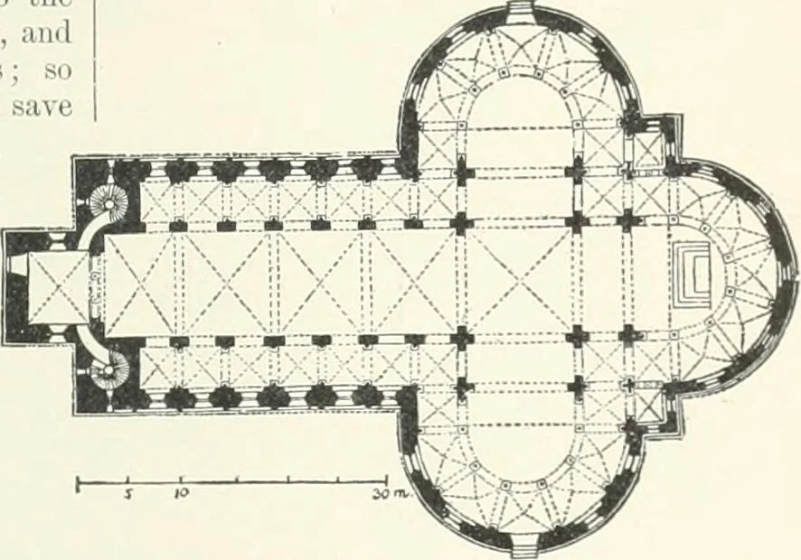 An illustration from A dictionary of architecture and building; biographical, historical and descriptive, 1901, leaf 327