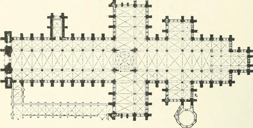 An illustration from A dictionary of architecture and building; biographical, historical and descriptive, 1901, leaf 330