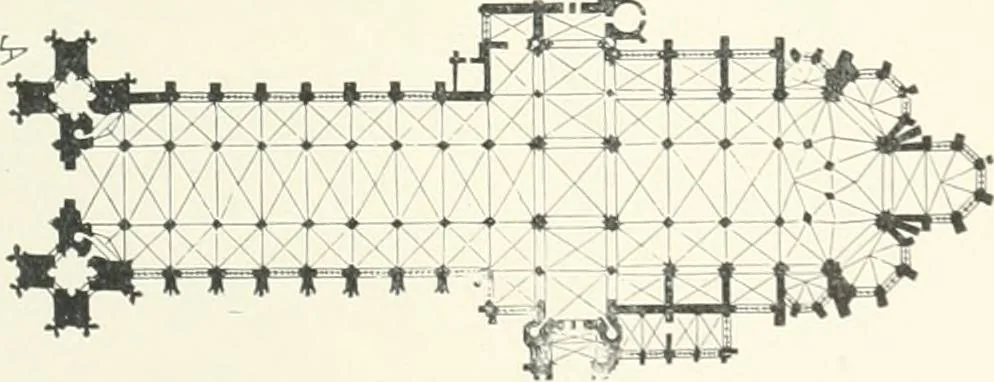 An illustration from A dictionary of architecture and building; biographical, historical and descriptive, 1901, leaf 331
