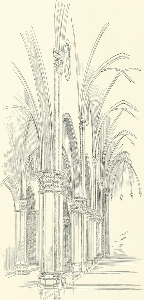 An illustration from A dictionary of architecture and building; biographical, historical and descriptive, 1901, leaf 332