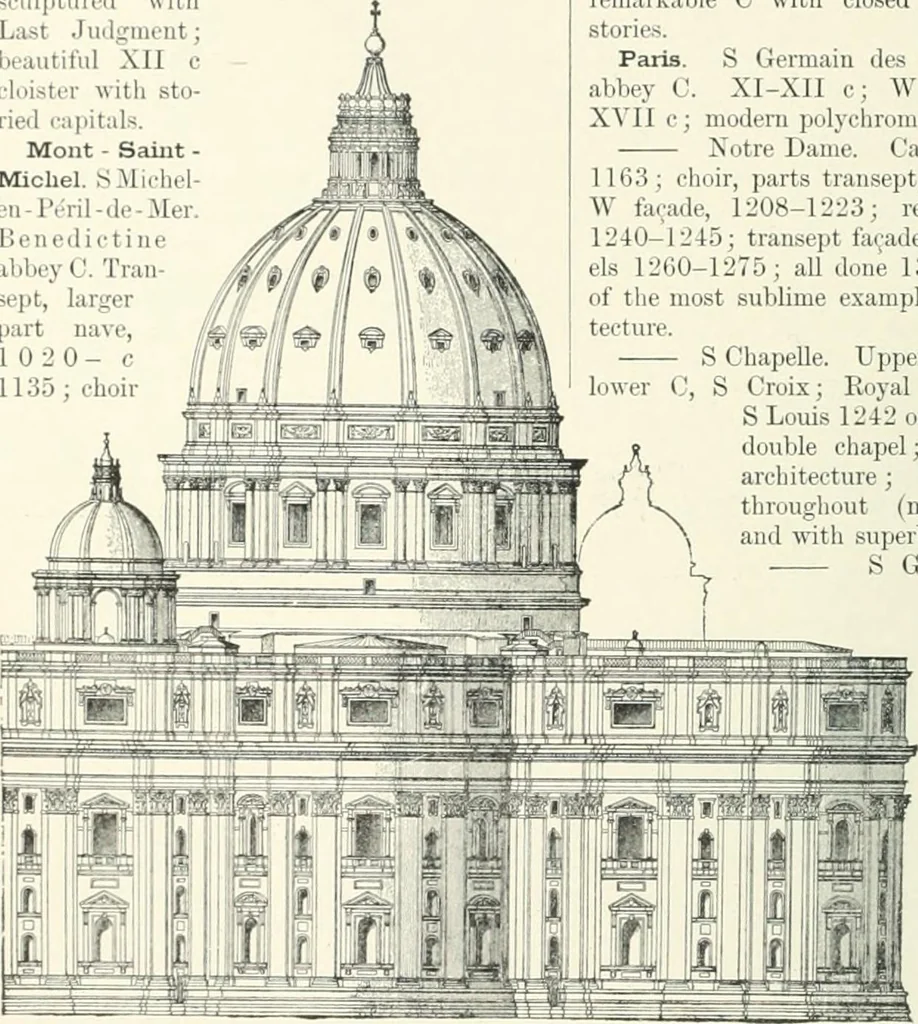 An illustration from A dictionary of architecture and building; biographical, historical and descriptive, 1901, leaf 336