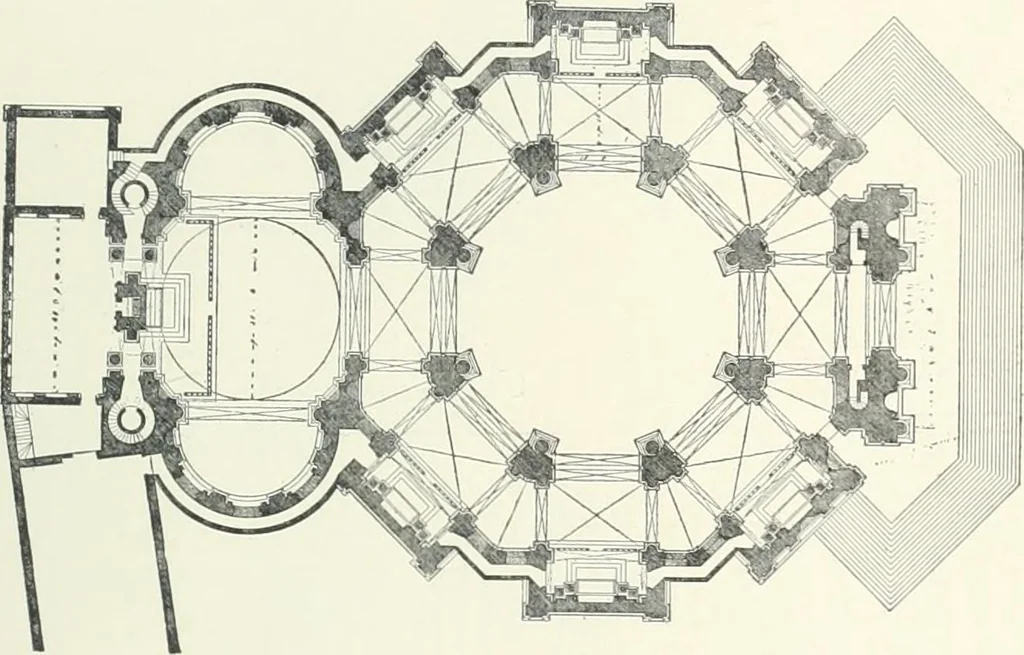 An illustration from A dictionary of architecture and building; biographical, historical and descriptive, 1901, leaf 337